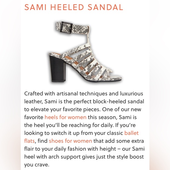 NWOT Vionic size 6.5 - Women's Black and White Strappy Sandals - Picture 8 of 8